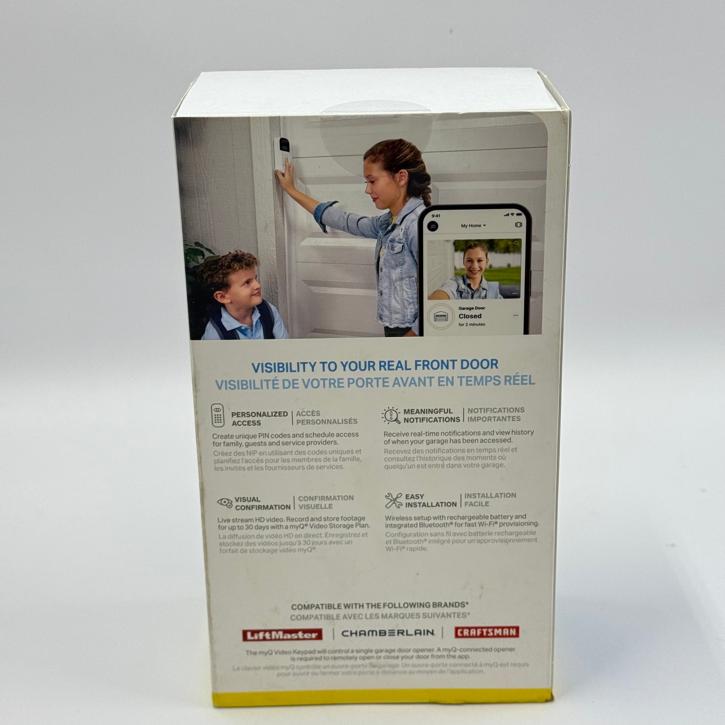 New Chamberlain My Q Smart Garage Video Keypad VKP1-MYQMC