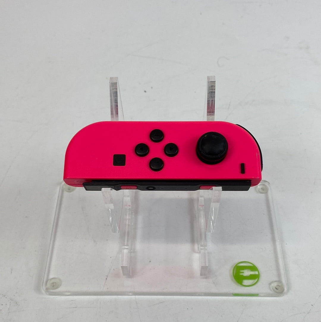 Nintendo Switch JoyCon Wireless Controller HAC-015 Neon Pink Left