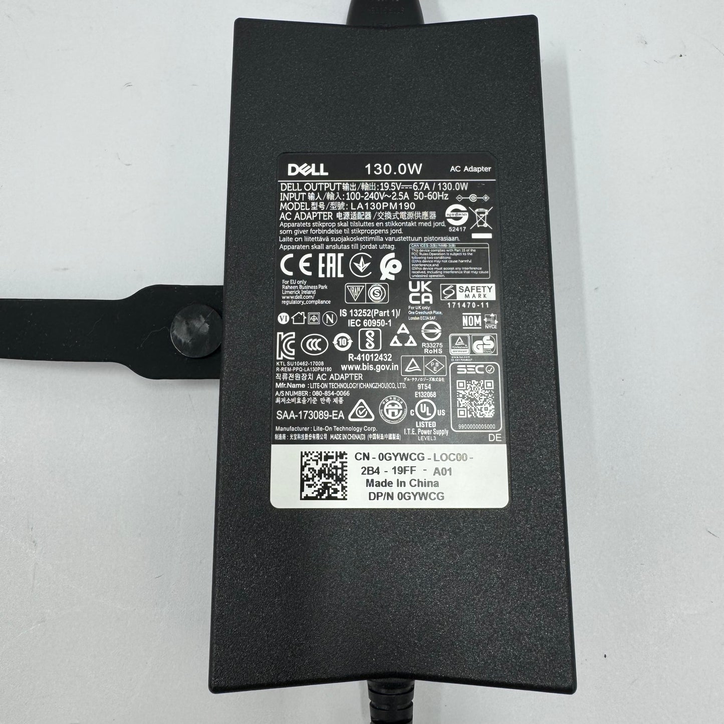 Dell USB-C WD19S Docking Station K20A001 with 130W Power Adapter