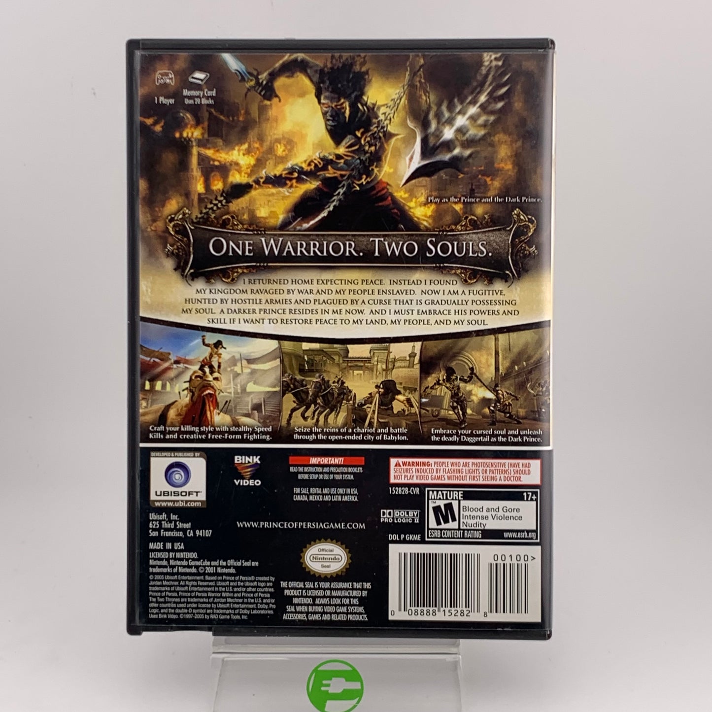 Prince of Persia Two Thrones (Nintendo GameCube, 2005)
