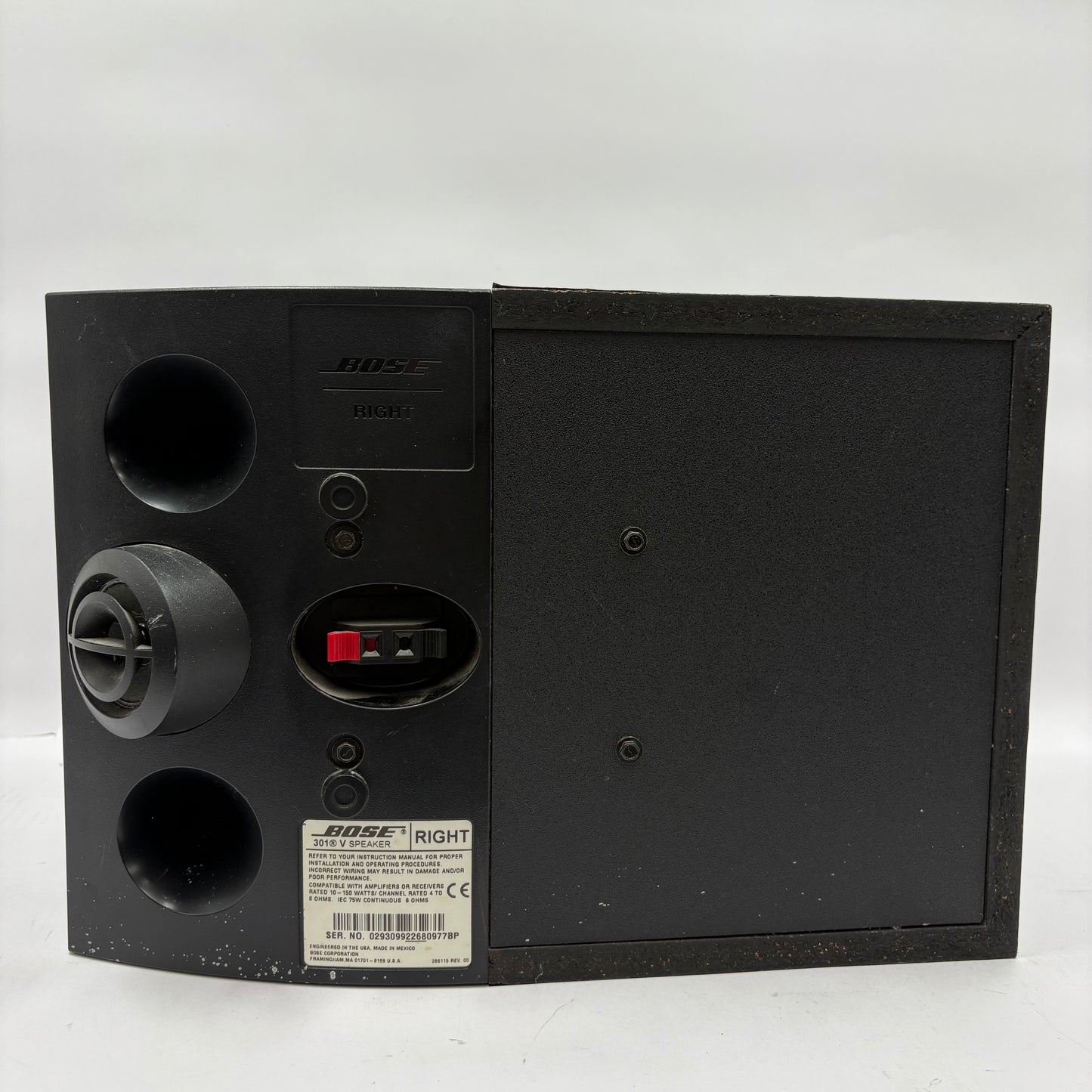Bose 301 Series V Right Wired Speaker System Black 266115