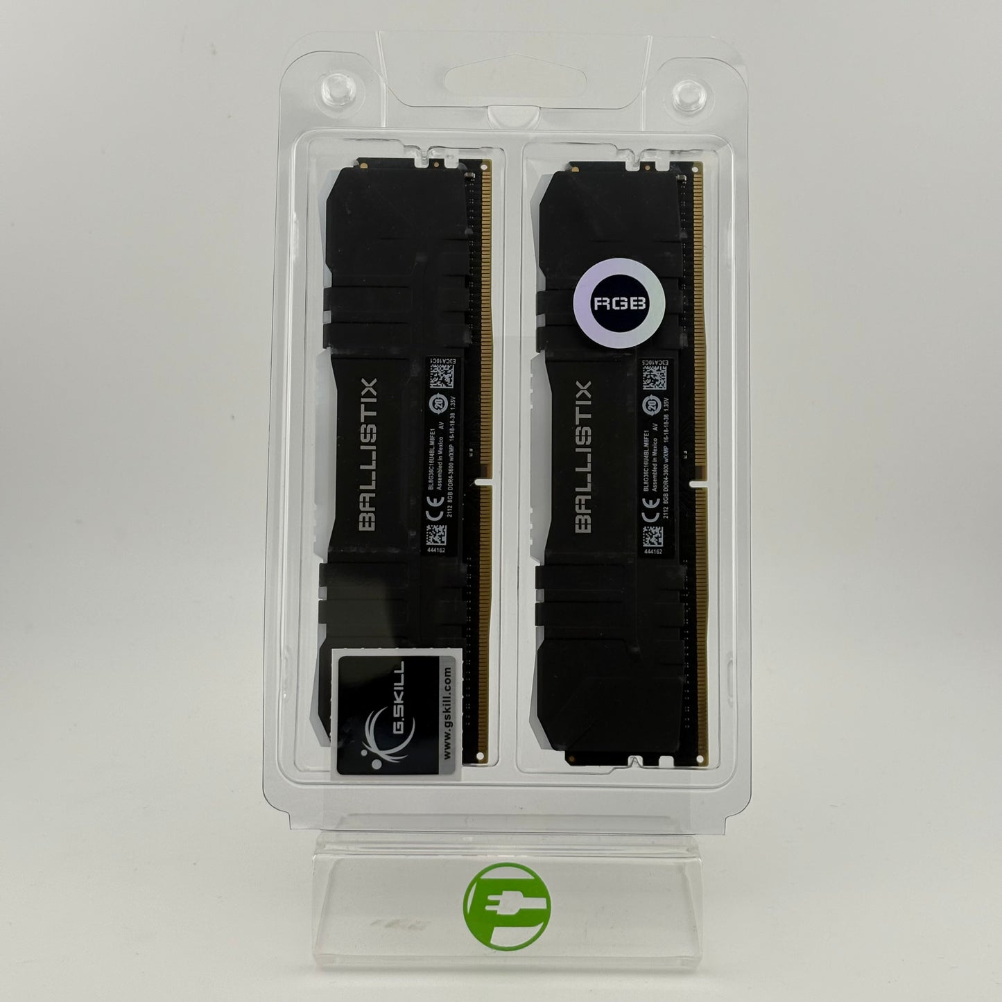 Crucial Ballistix 16GB (2x8GB) RAM DDR4 3600MHz BL8G36C16U4BL.M8FE1 Gaming RAM