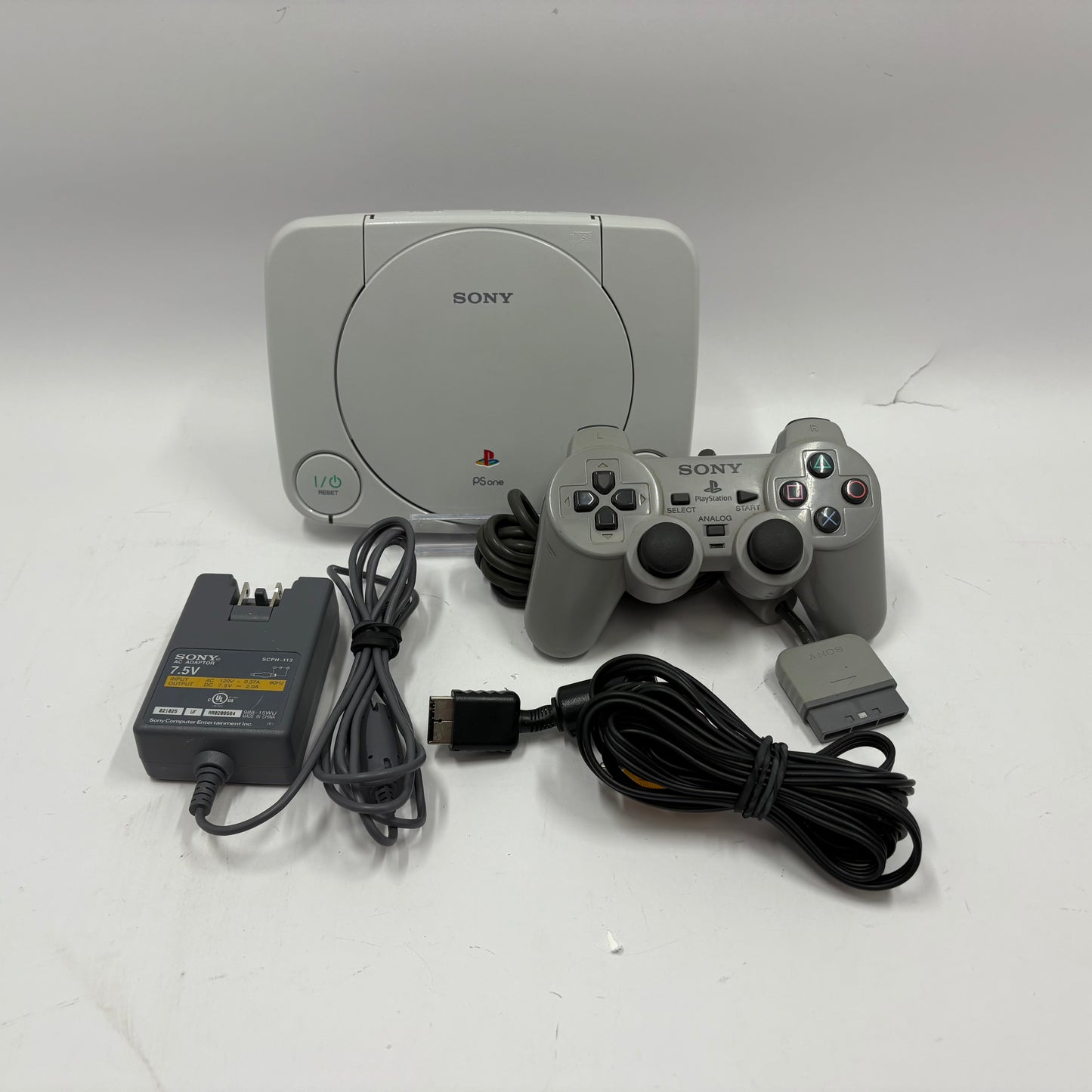 Sony PlayStation 1 PSOne PS1 White Console Gaming System SCPH-101