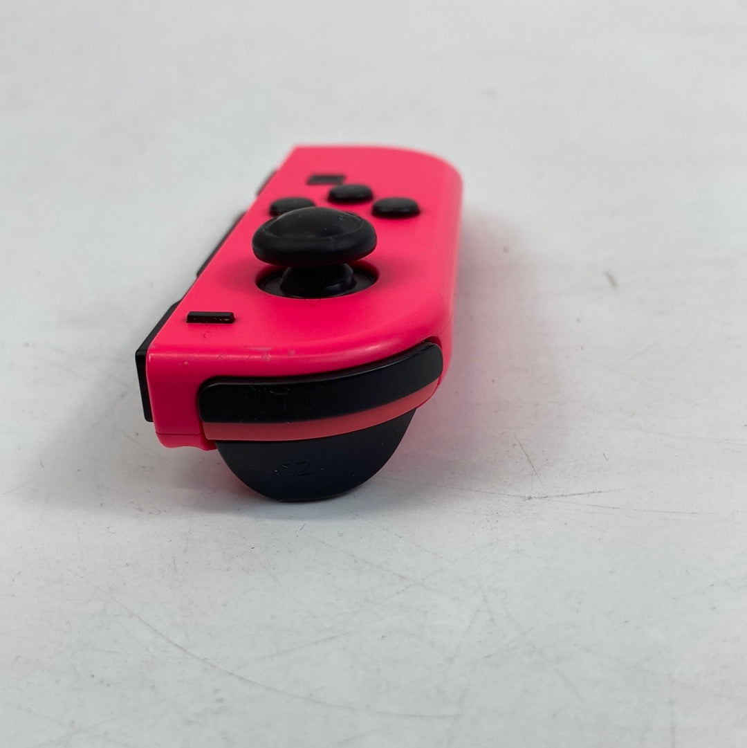Nintendo Switch JoyCon Wireless Controller HAC-015 Neon Pink Left