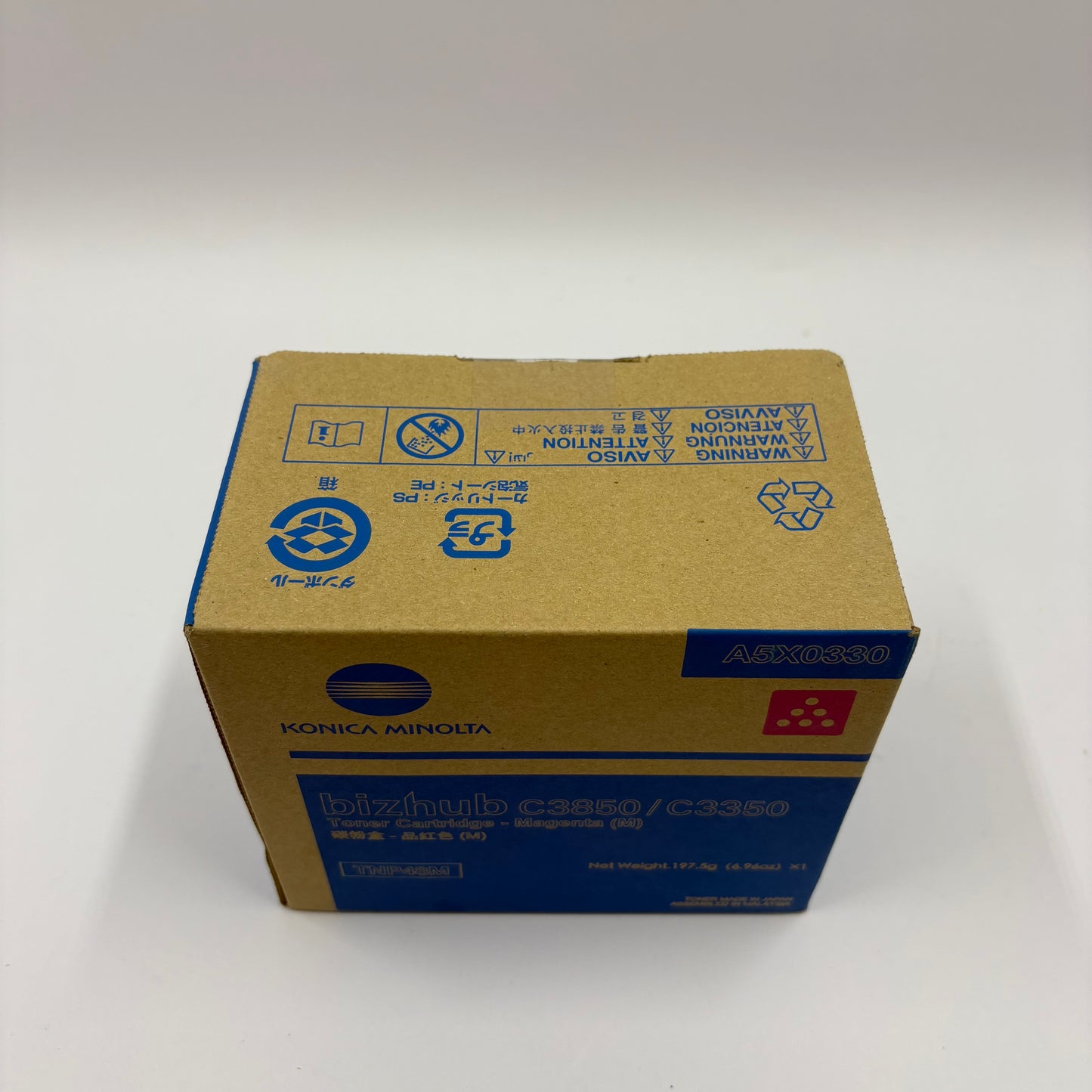 New Konica Minolta A5X0330 Toner Cartridge Magenta (M)
