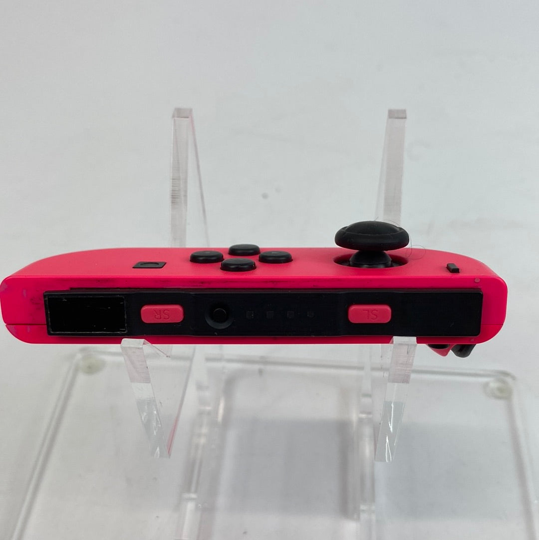 Nintendo Switch JoyCon Wireless Controller HAC-015 Neon Pink Left