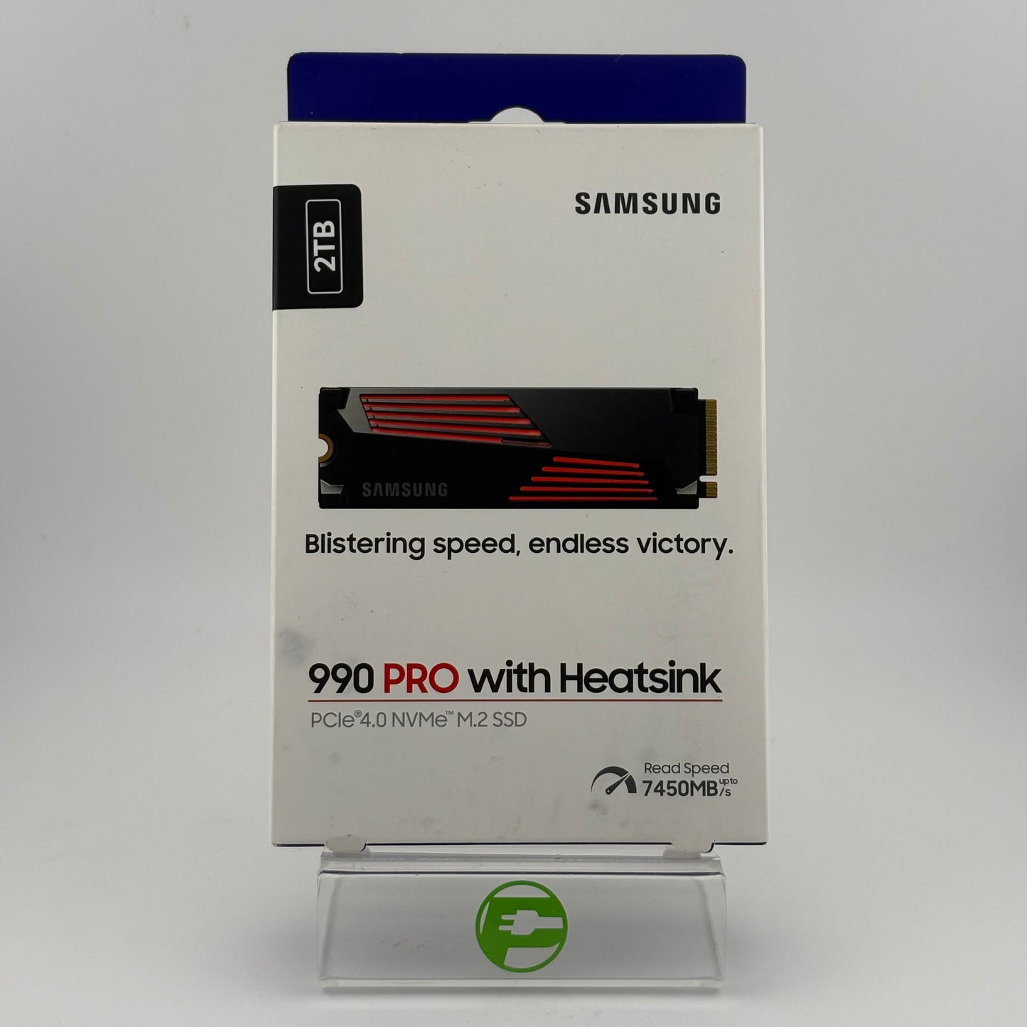 New Samsung 2280mm 990 PRO With Heatsink 2TB M.2 NVMe Gen 4.0 x 4 SSD MZ-V9P2T0
