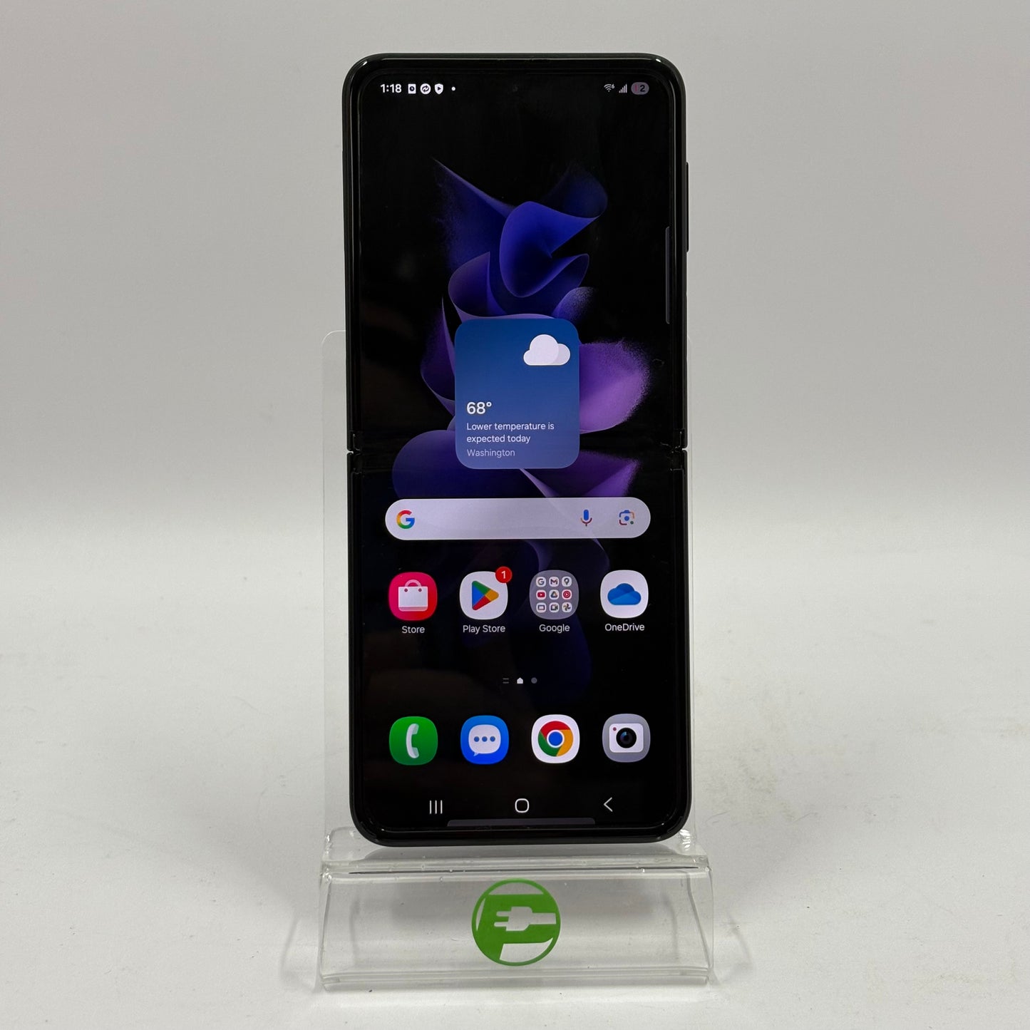 Factory Unlocked Samsung Galaxy Z Flip3 5G 8GB RAM 256GB SM-F711U Black