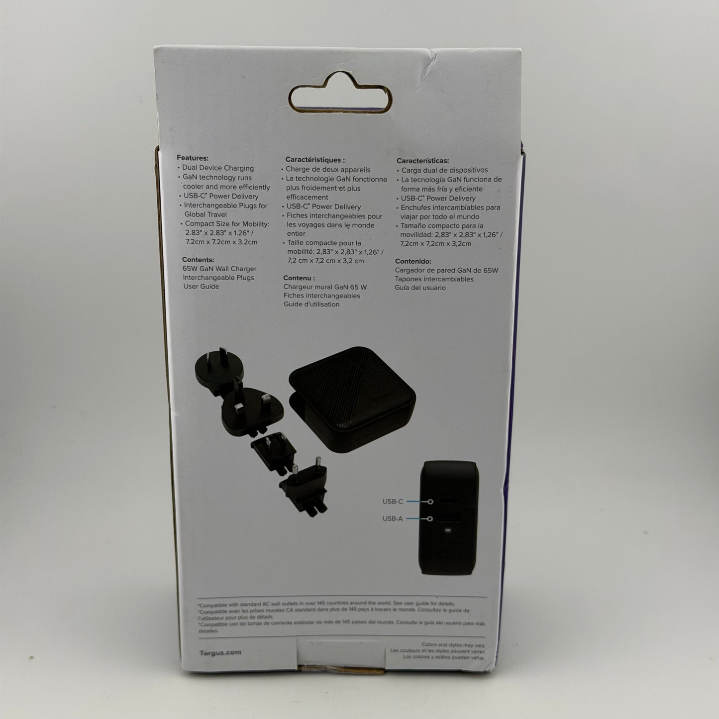 New Targus 65W GaN Wall Charger APA803