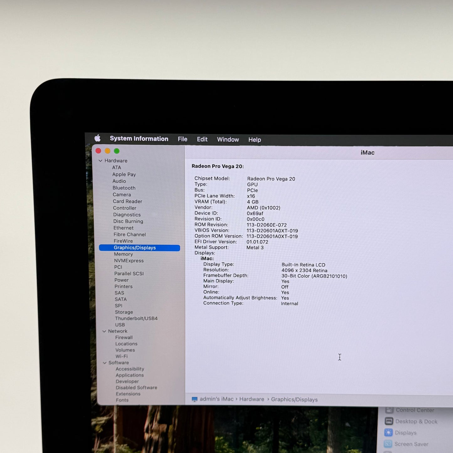 2019 Apple iMac 21.5" i5 3.7GHz 32GB RAM 1TB SSD Silver A2116
