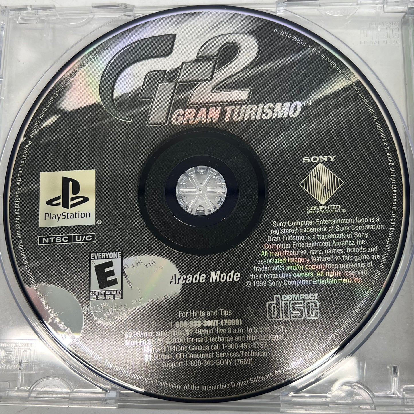 Gran Turismo 2 (Sony PlayStation 1 PS1, 1999)