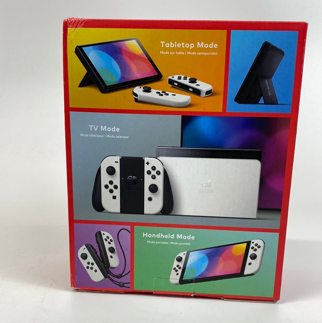 Nintendo Switch OLED 64GB Game Console White HEG-001