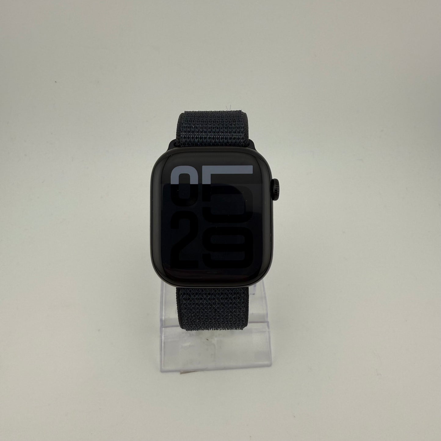 Unlocked Apple Watch Series 10 46MM Jet Black Aluminum Blue Sport Loop MWY53LW/A