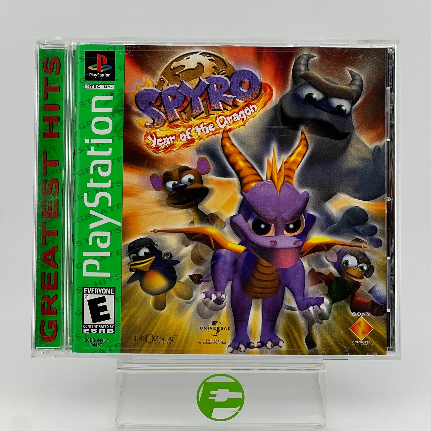 Spyro Year of the Dragon (Sony PlayStation 1 PS1, 2000)