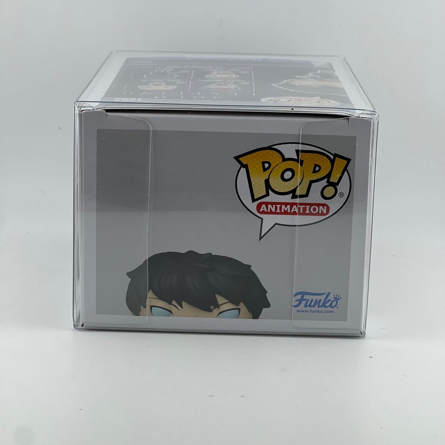 New Funko Pop Solo Leveling Sung Jinwoo #1982 Vinyl Figure with Protector