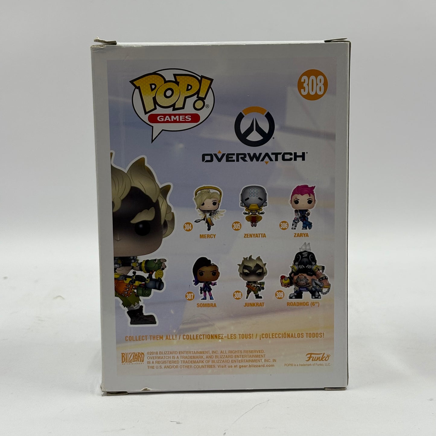 Funko Pop Overwatch Junkrat Viny Toy Figure #308