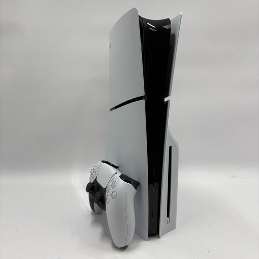 Sony PlayStation 5 Slim Disc Edition PS5 1TB White Console CFI-2015