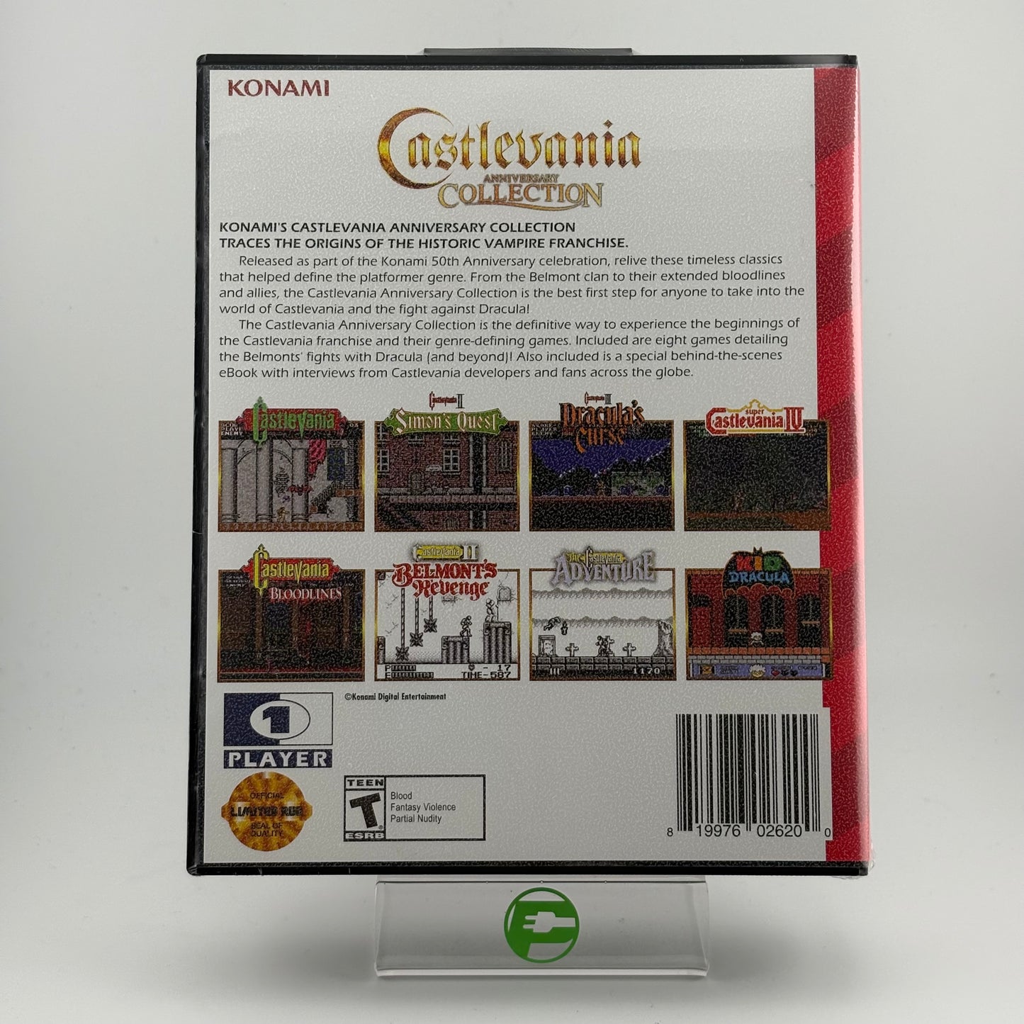 New New Limited Run Castlevania Anniversary Collection PS4 (Sony PlayStation 4)