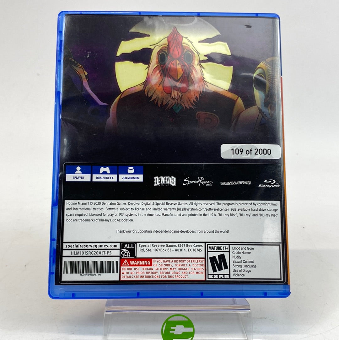 HotLine Miami Dennaton 109/2000 (Sony PlayStation 4 PS4, 2021)