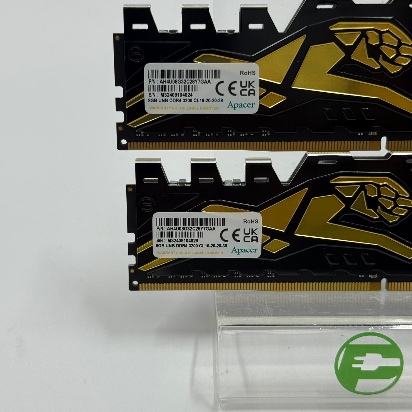 Apacer Panther 16GB (2x8GB) RAM DDR4 3200MHz AH4U08G32C28Y7GAA