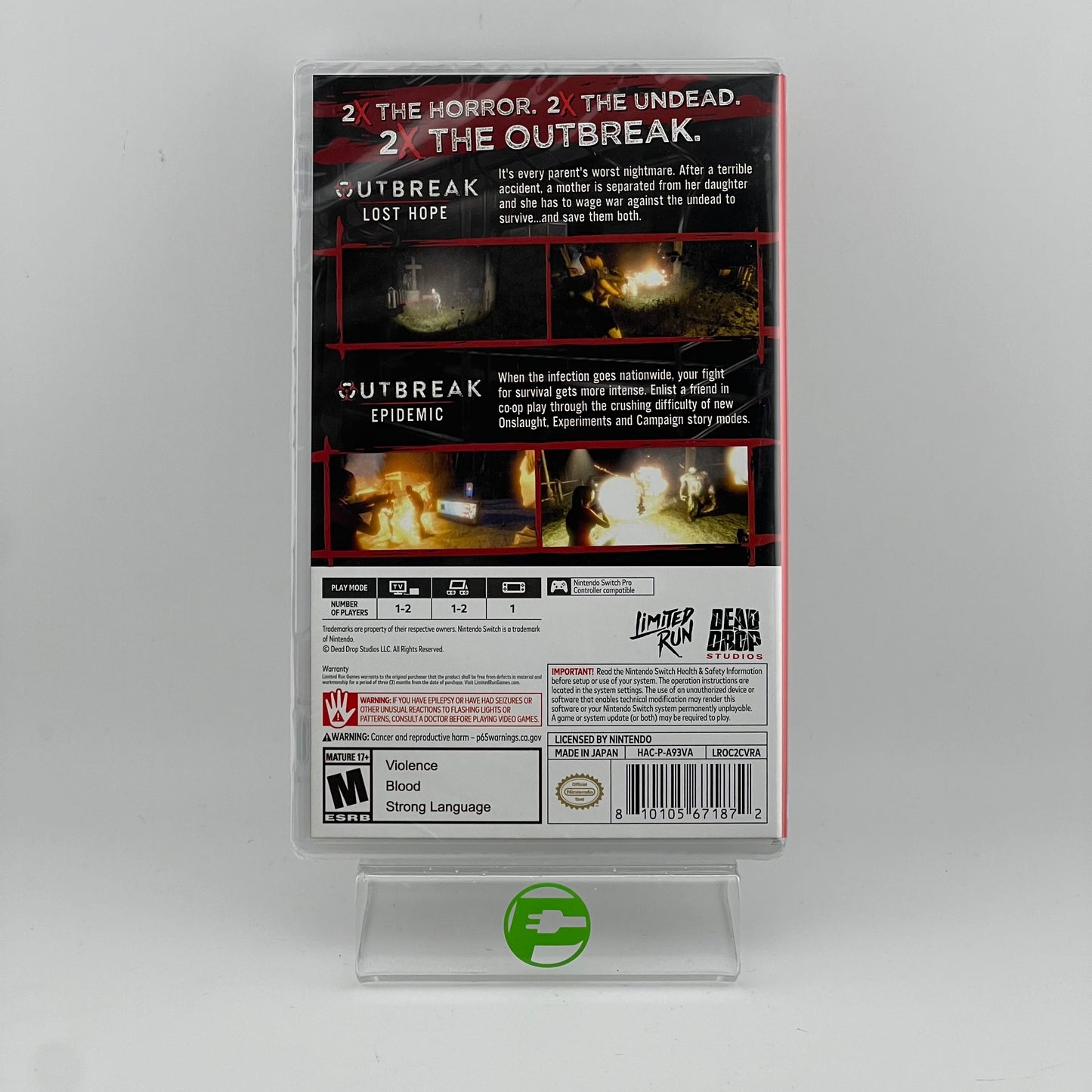 New Outbreak Collection Part 2 (Nintendo Switch, 2023)