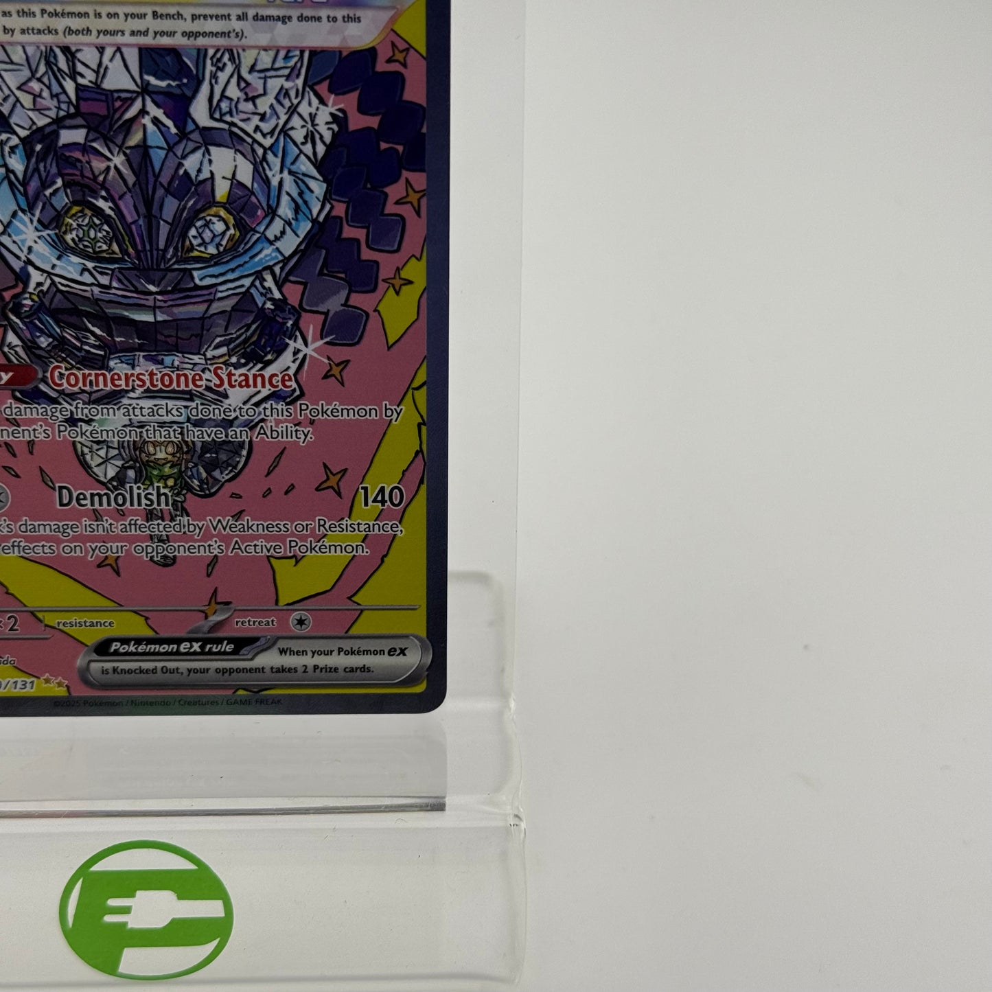 Pokémon TCG Cornerstone Mask Ogerpon EX #160 Prismatic Evolutions Trading Card