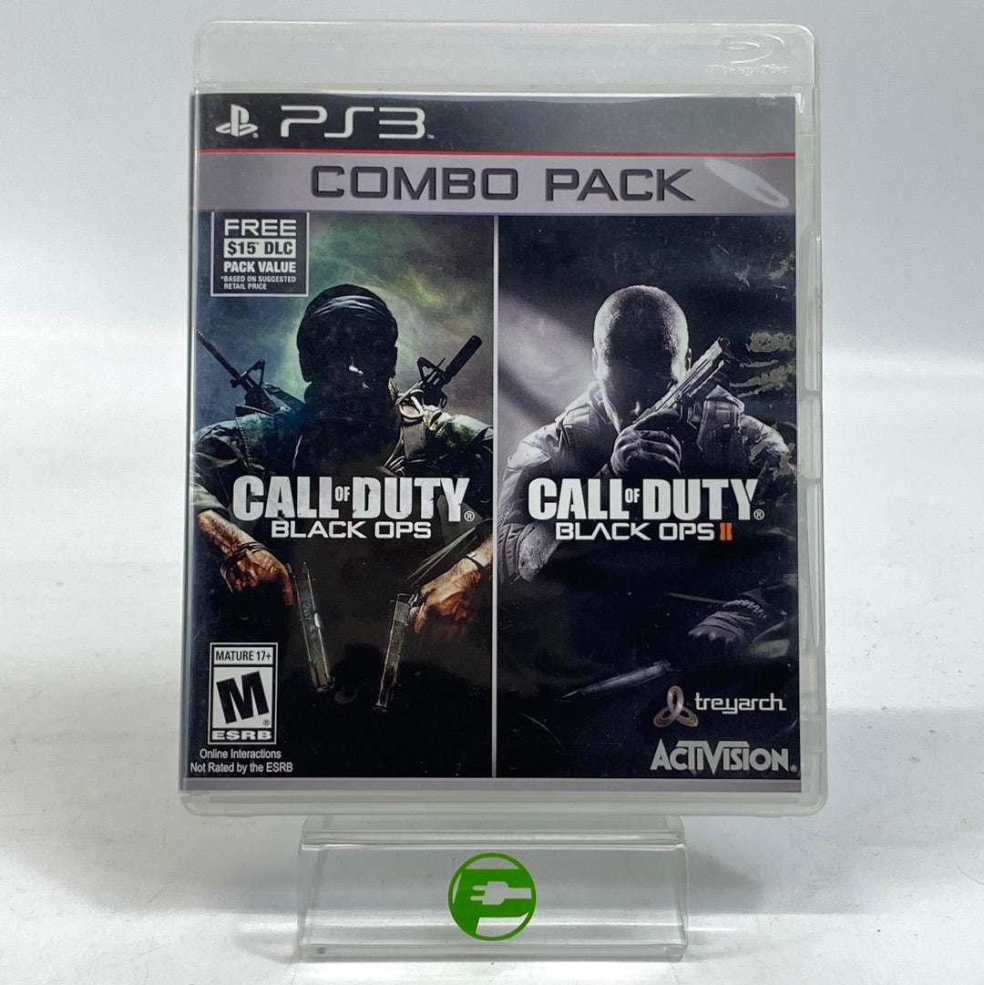 Call of Duty Black Ops I and II Combo Pack (Playstation 3, 2015)