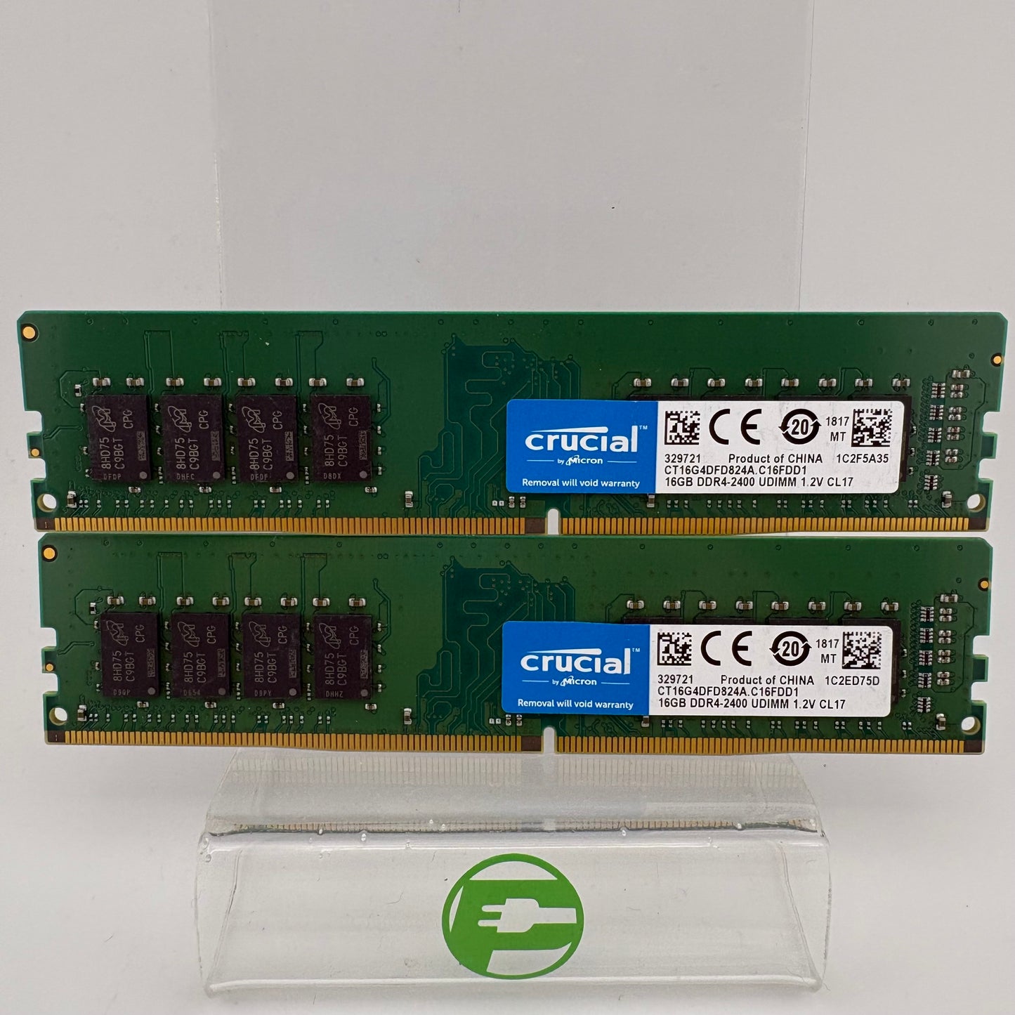 Crucial CT16G4DFD824A.C16FDD1 32GB (2x16GB) RAM DDR4 2400MHz