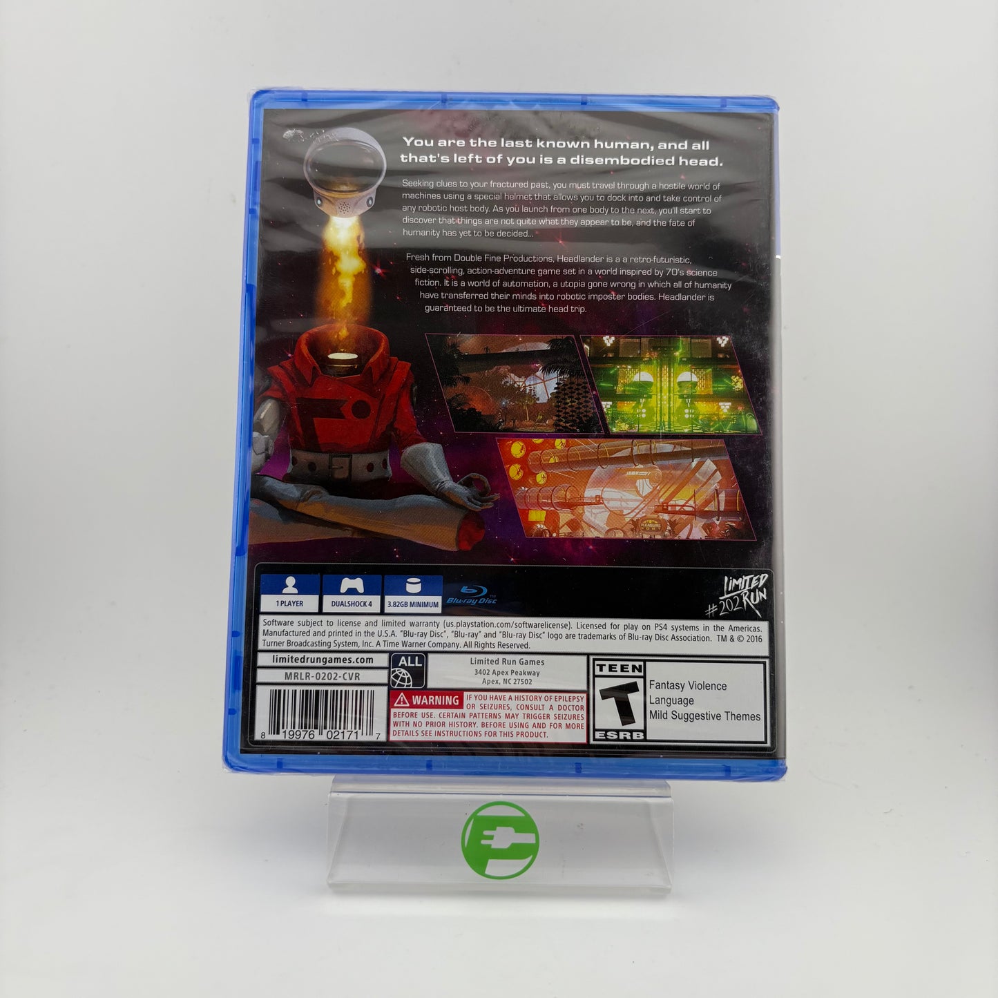 New Headlander (Sony PlayStation 4 PS4, 2018)