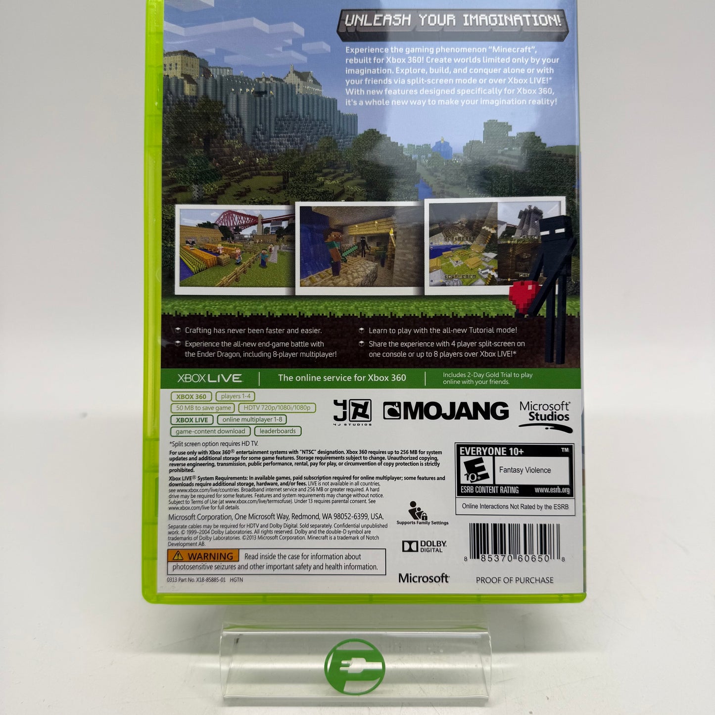 Minecraft (Microsoft Xbox 360, 2013)