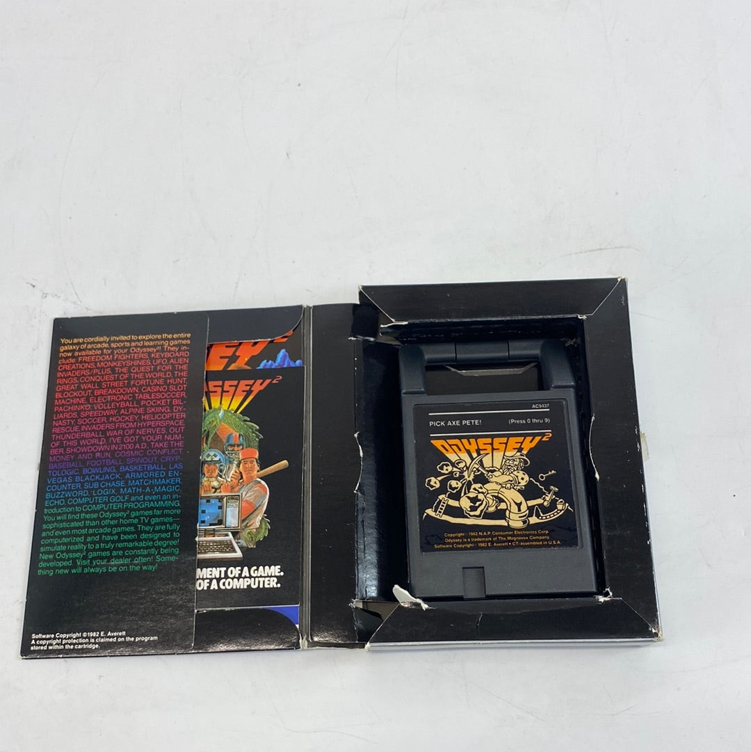 Pick Axe Pete (Magnavox Odyssey 2, 1982)