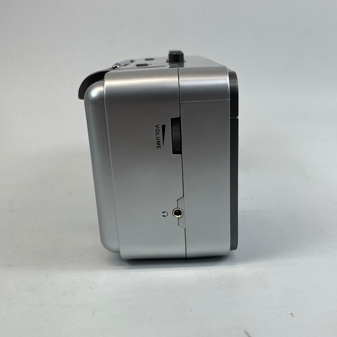 Crosley CT101A-GY Portable Bluetooth Cassette Player with AM/FM Radio
