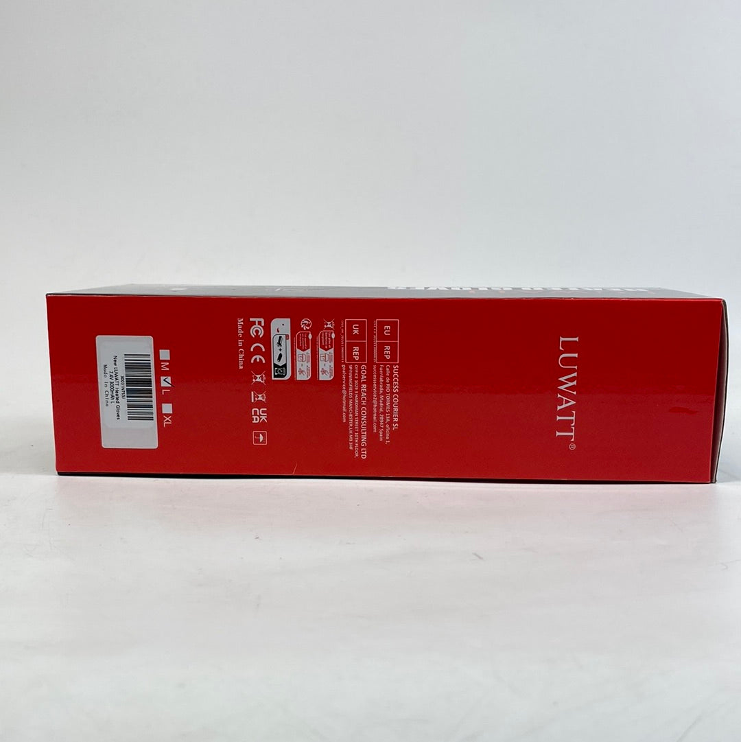 New Luwatt Heated Gloves Large Suitable for a Variety of Outdoor Sports