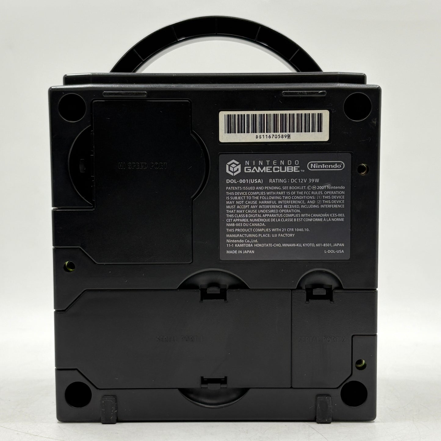 Nintendo GameCube Video Game Console DOL-001 Black