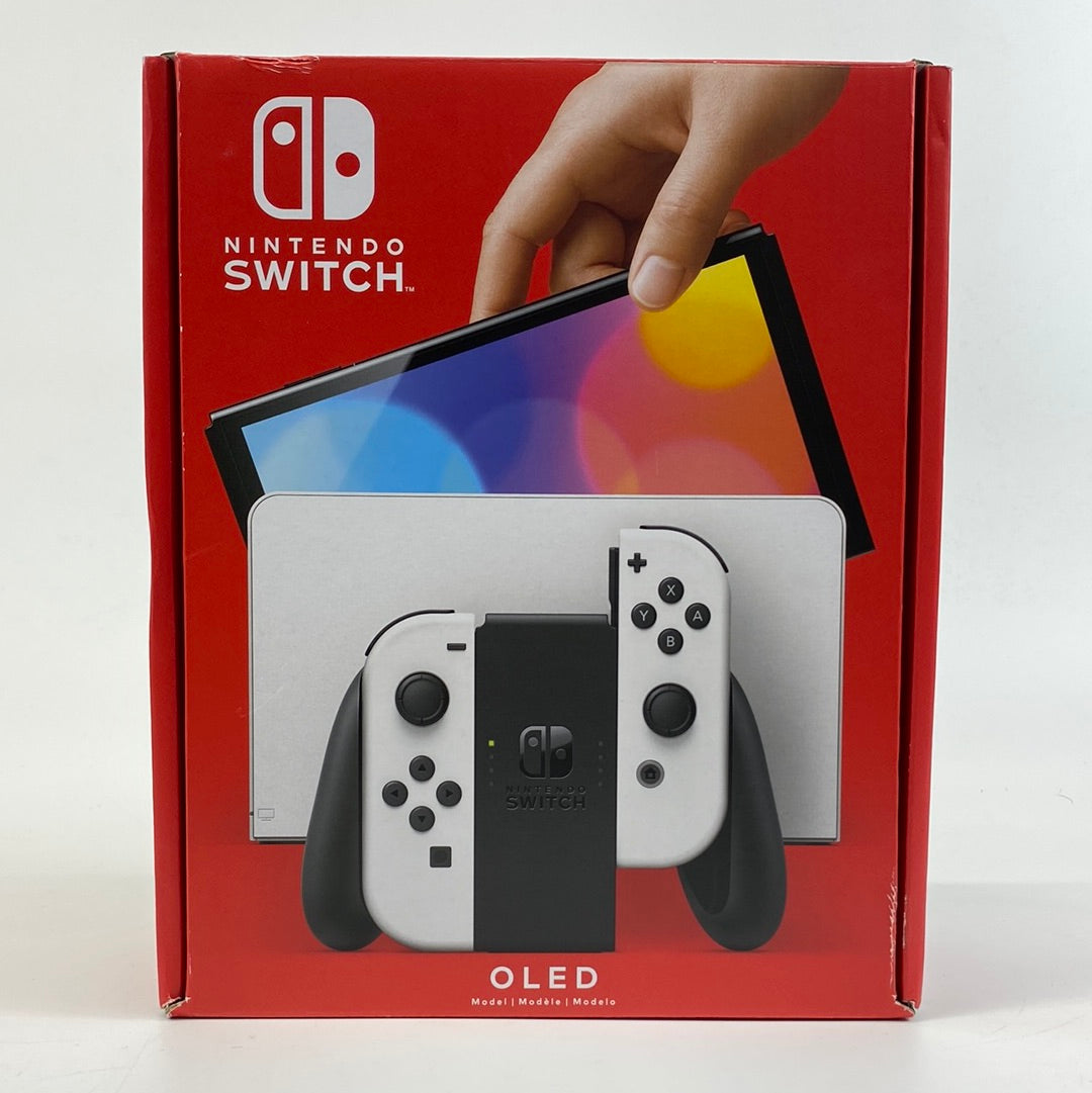 Nintendo Switch OLED 64GB Game Console White HEG-001