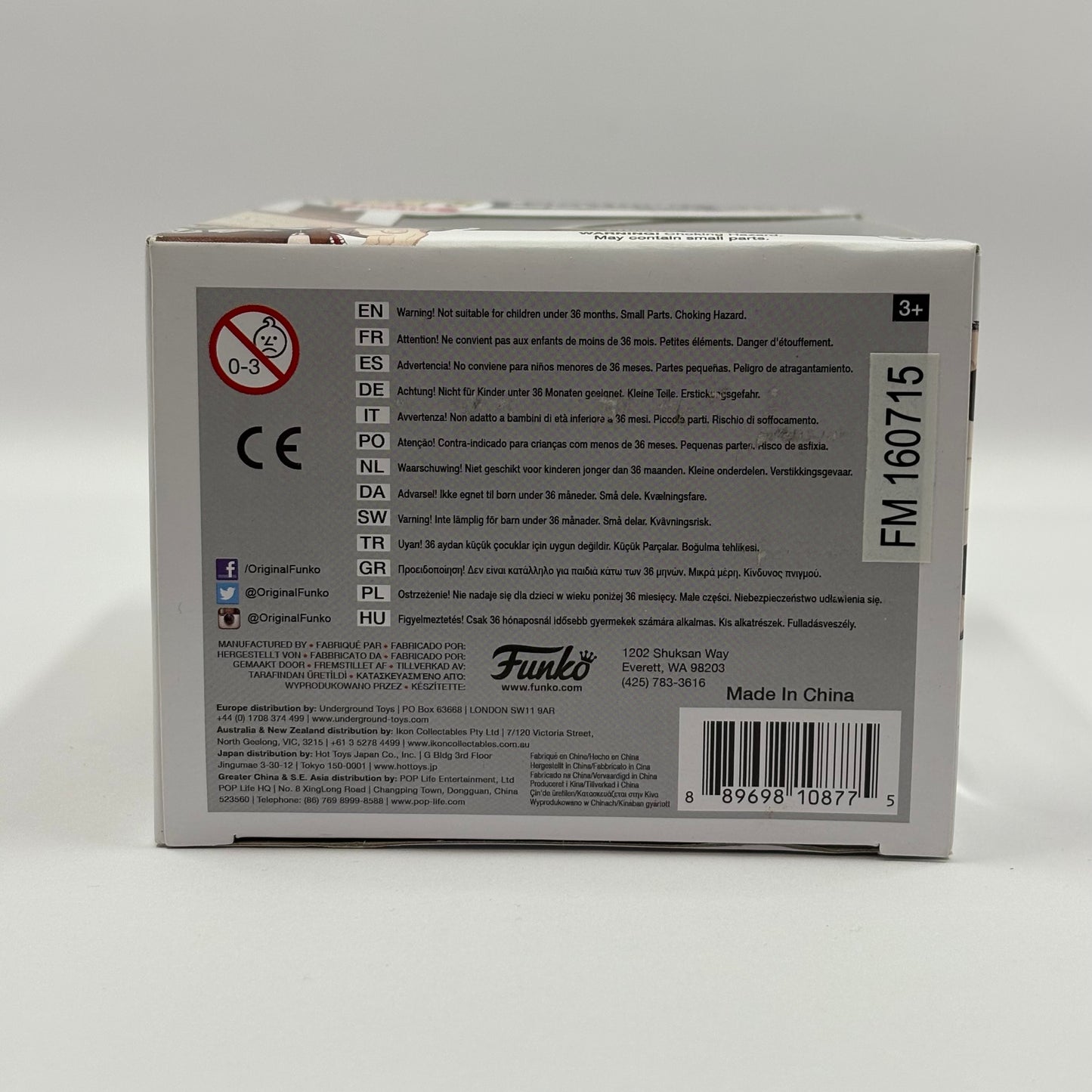 New Funko Pop Jim Hensons Labyrinth Hoggle #367