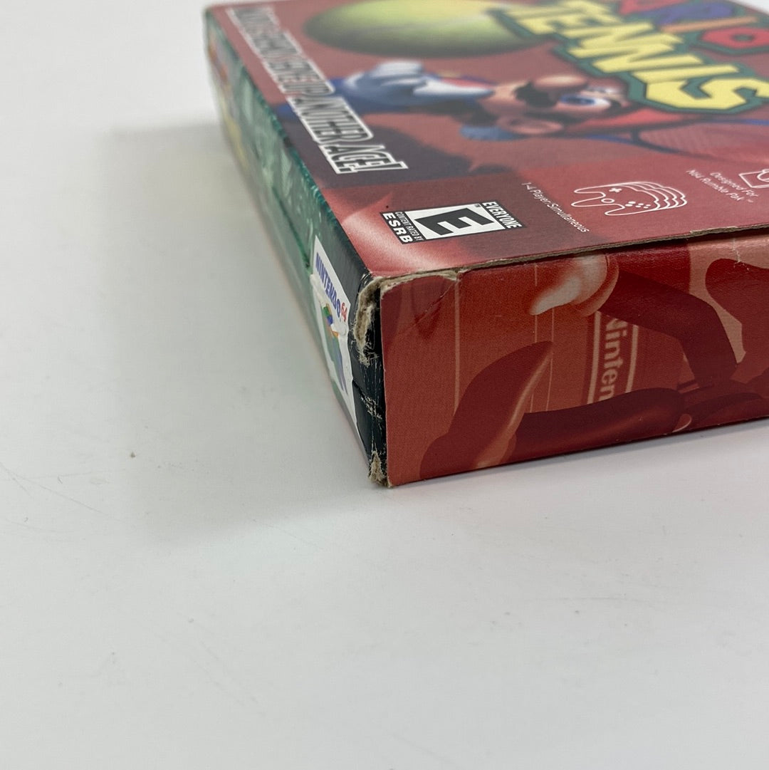 Mario Tennis (Nintendo 64, 2000) with Manual and Box