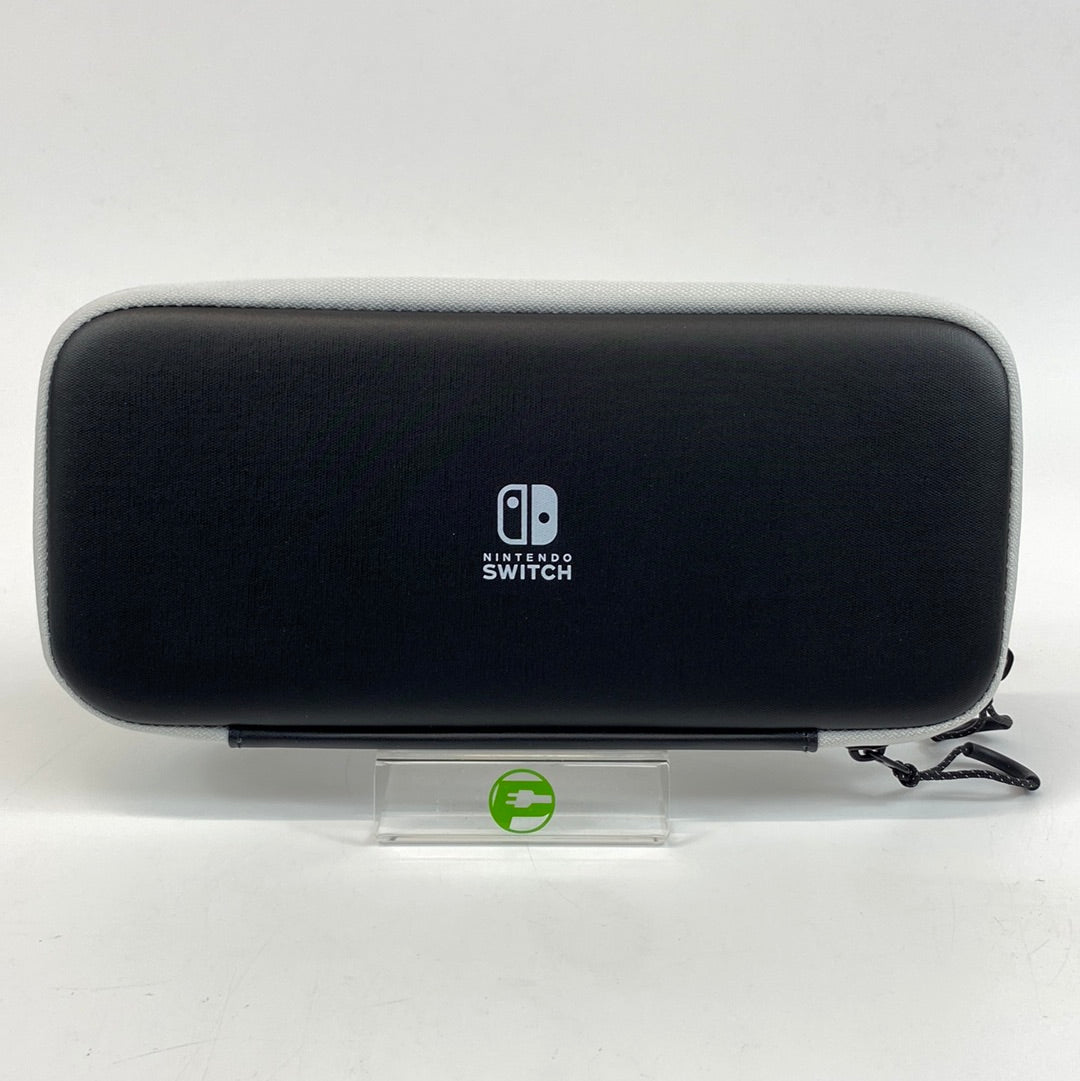Nintendo Switch Carrying Case & Screen Protector White and Black