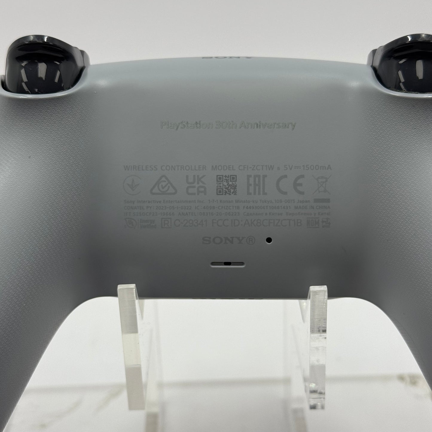 Sony PlayStation 5 PS5 30th Anniversary Dualsense Wireless Controller Gray CFI-ZCT1W