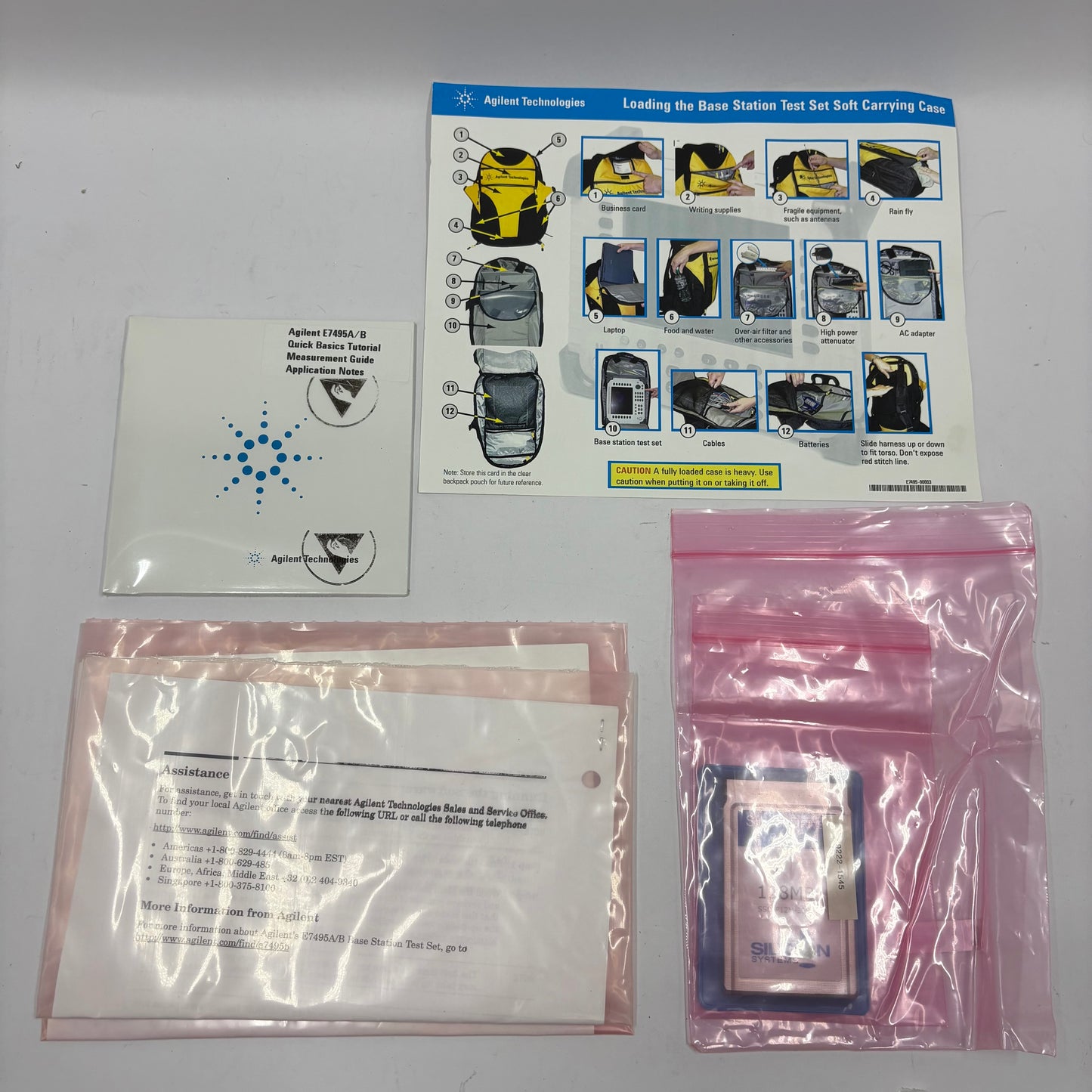 Agilent Technologies E7495B Base Station Test Set Wireless 2G/3G Tester Read