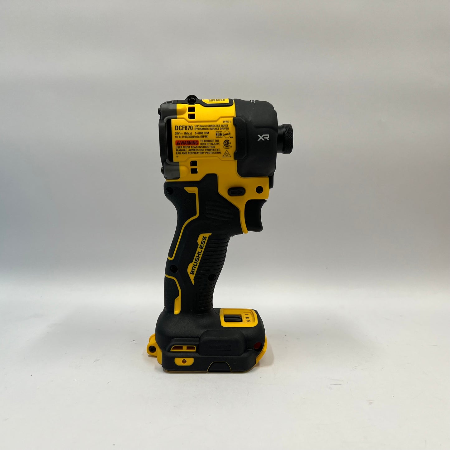 New DeWalt DCF870 1/4" Cordless Quiet Hydraulic Impact Driver w/ 4AH Battery