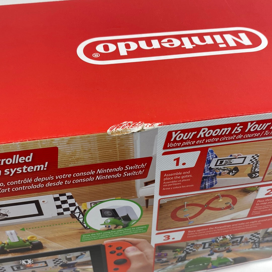 New Nintendo Mario Kart Live Home Circuit Luigi Set Switch