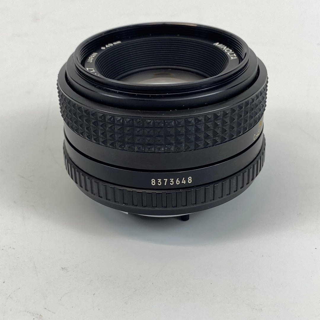 Minolta MD 50mm 1:1.7 ø49mm Camera Lens
