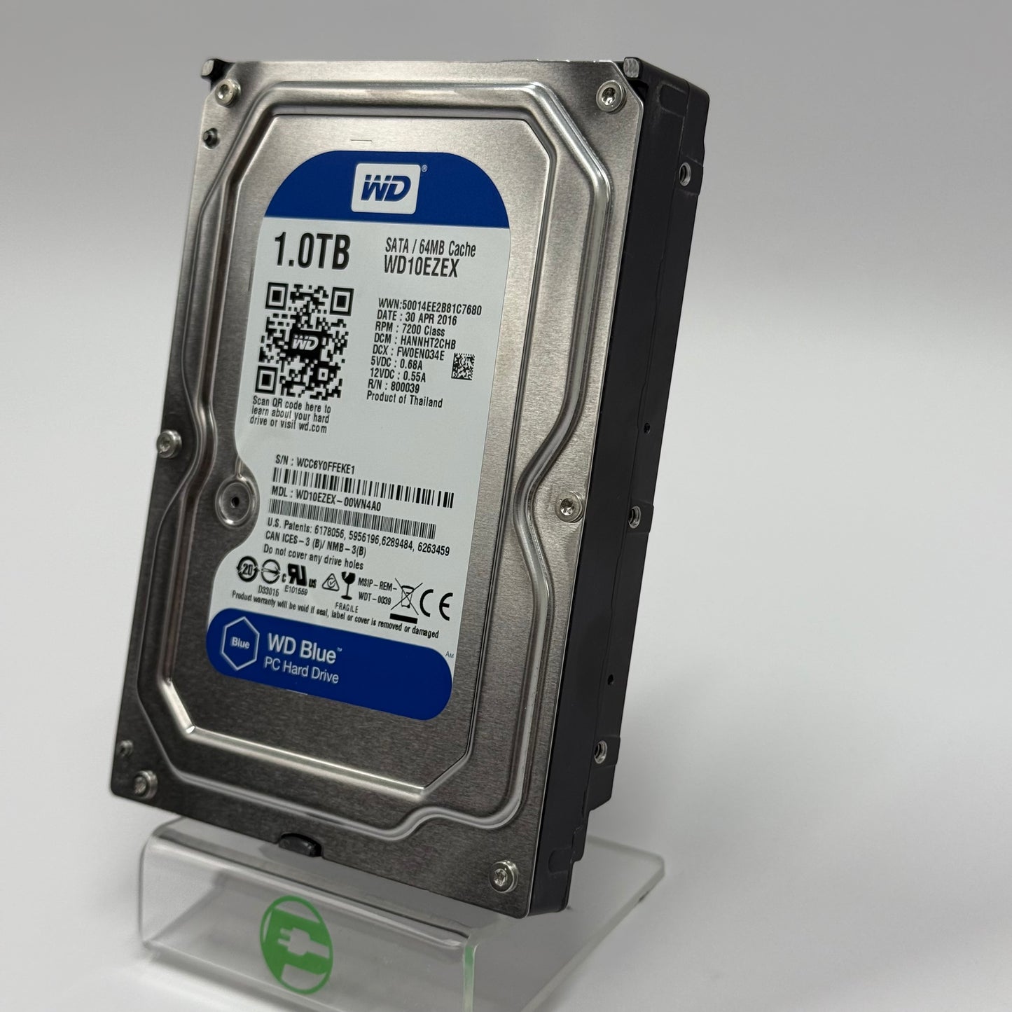 Western Digital WD Blue 1TB 3.5" SATA III 6Gbps HDD WD10EZEX