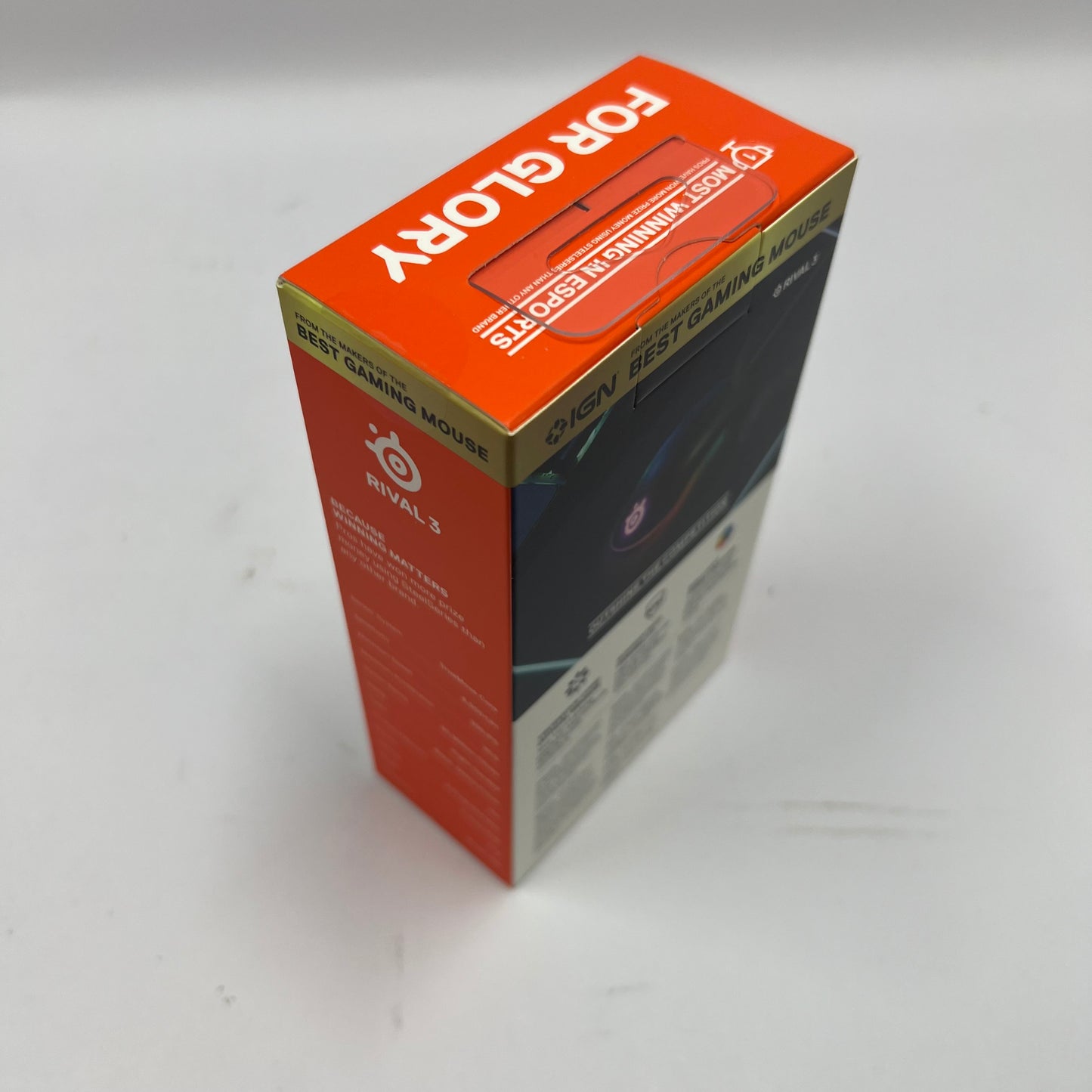 New SteelSeries Rival 3 Wired Gaming Mouse M-00018