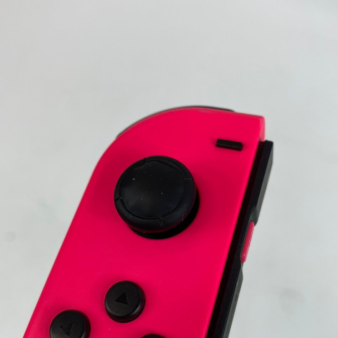 Nintendo Switch JoyCon Wireless Controller HAC-015 Neon Pink Left