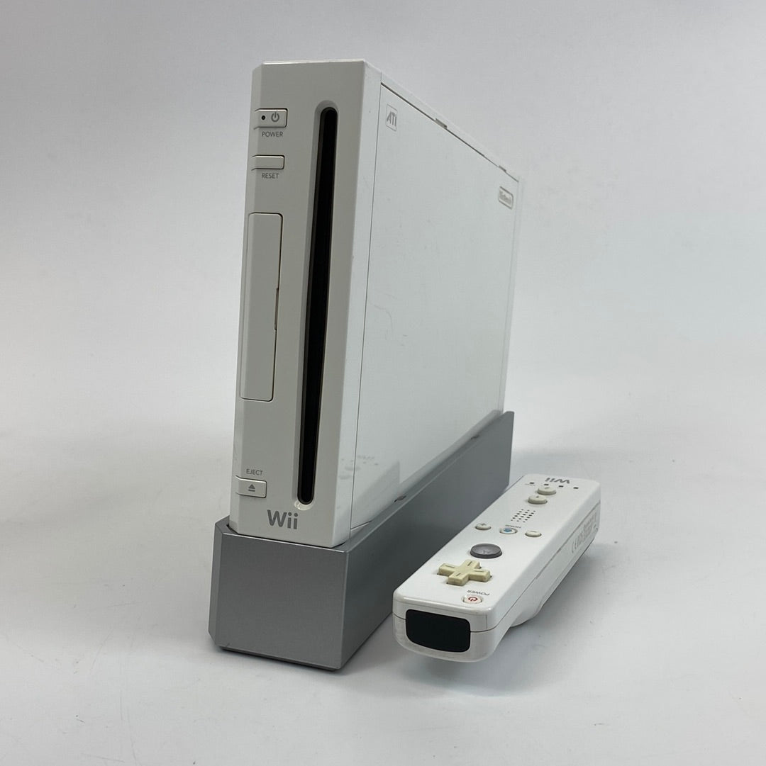 Nintendo Wii Game Console GameCube Backwards Compatible White RVL-001