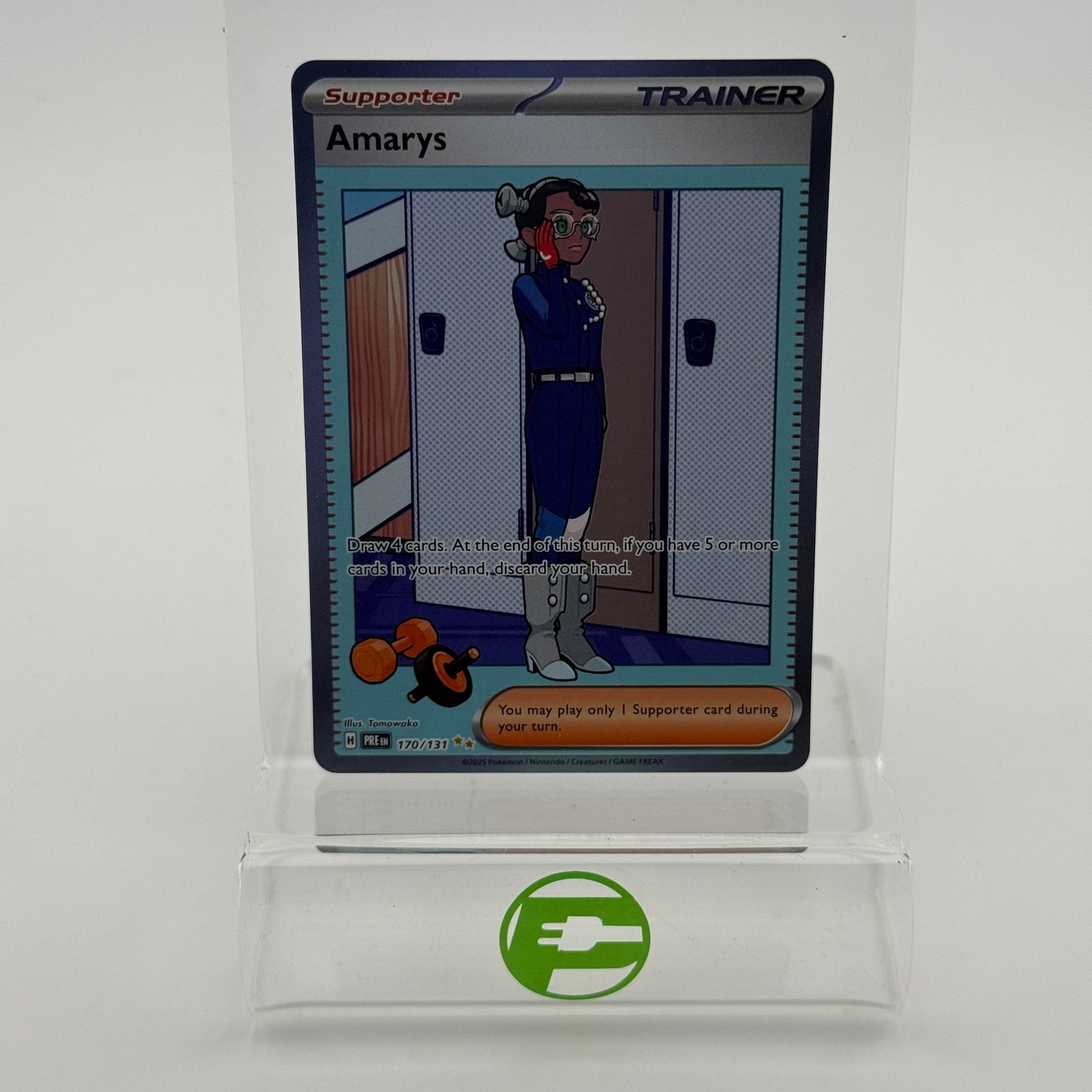 Pokémon TCG Amarys #170 Prismatic Evolutions Trading Card 170/131