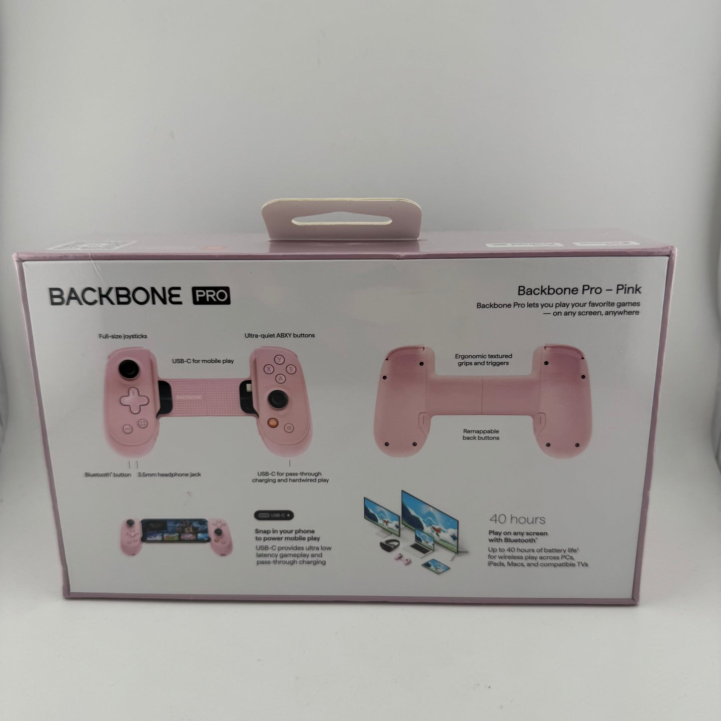New Backbone Pro Mobile Gaming Controller BB-N1-M-T USB C for Android