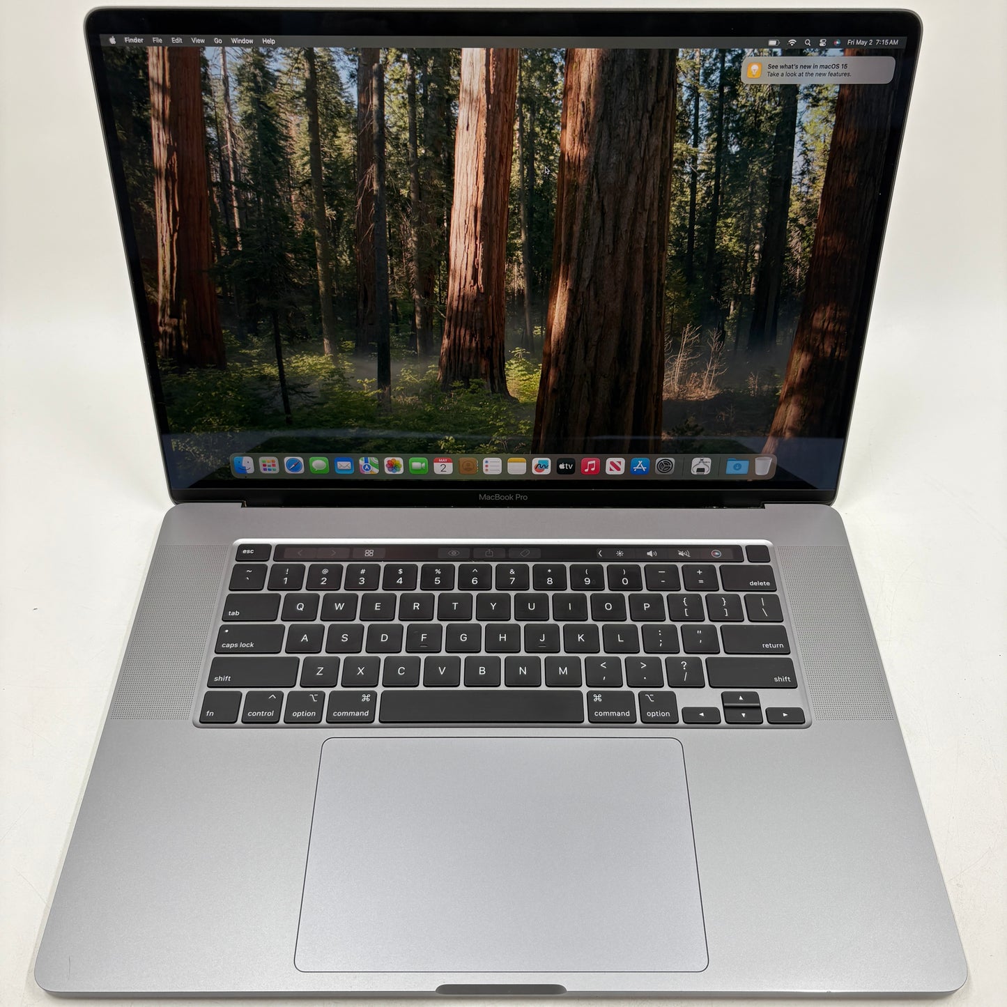 2019 Apple MacBook Pro 16" i7 2.6GHz 16GB RAM 512GB SSD Silver A2141